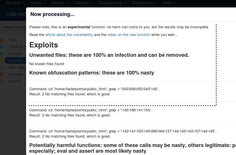 little exploits joomla vulnerability